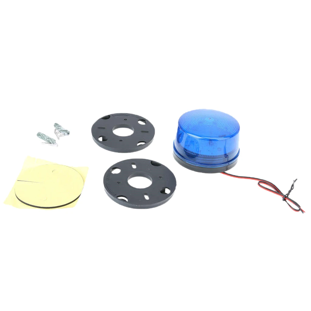 12V Flashing LED Strobe Light Emergency Traffic Warning Light For Truck
