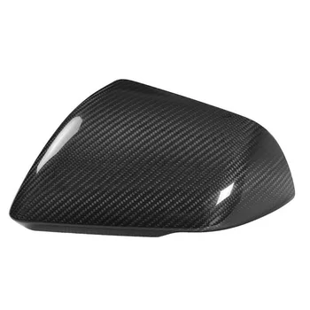 

1 Pair Side Mirror Cover Black ABS For Ford Mustang GT 15-19 High quality