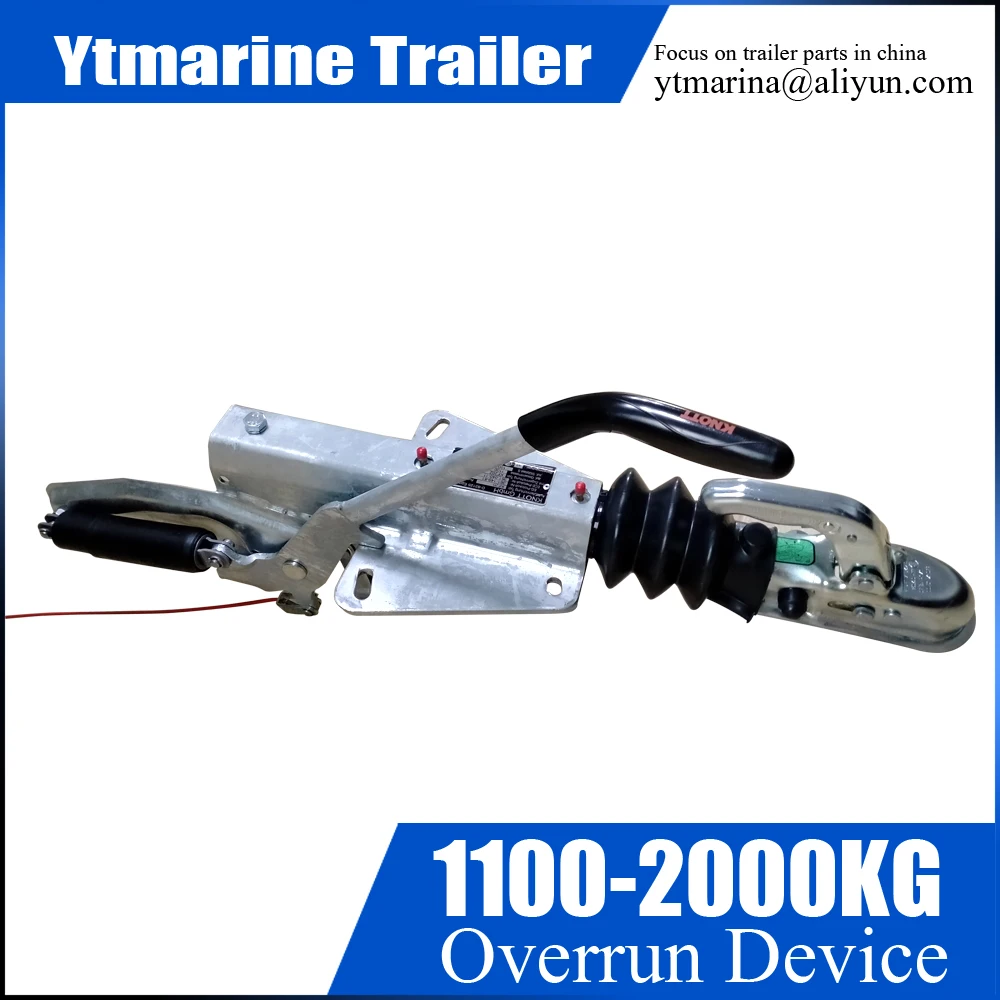 Knott KF20 Overrun Brake Device 2.0 T V Shaft 1100-2000kg Cast Steel Braked Trailer Coupling