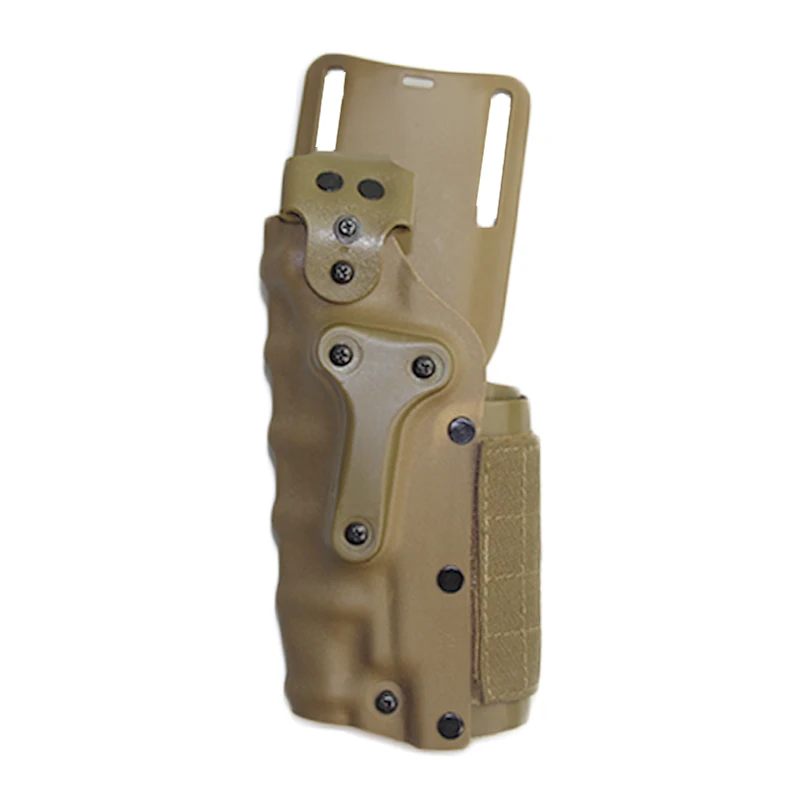 Тактический пистолет кобура Набор для Glock 17 19 Colt 1911 M92 M9 P226 ноги платформа Охота правая левая рука использовать падение ноги кобура - Цвет: Sand Holster