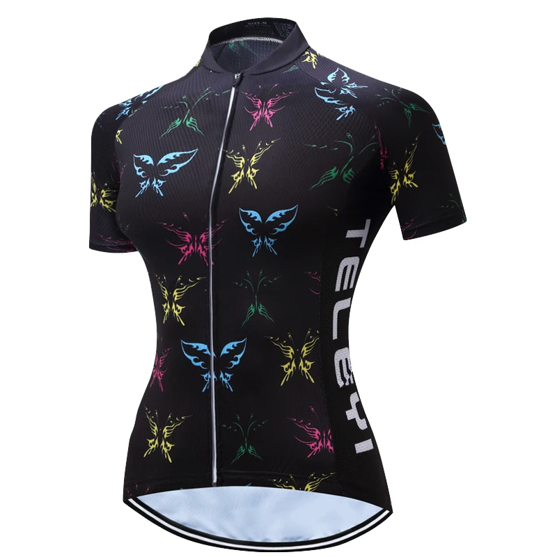 

2020 New women cycling clothing Bike Short Sleeve summer Cycling jersey mtb bib short set Quick-drying Breathable Anti-wrinkle