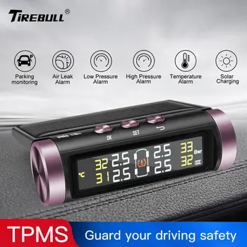 

2020 Tire Pressure Monitoring System TPMS 4PCS Sensor Car Parking Detection Tire Pressure Alarm NEW Save Fuel
