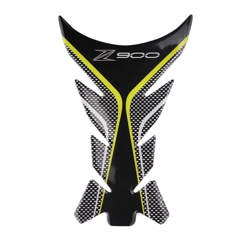 Многоцветный Аксессуары для мотоциклов 3D Z900 Real Tanque Pad Adesivo Decalque Emblema Encaixa Para Kawasaki - Цвет: Многоцветный