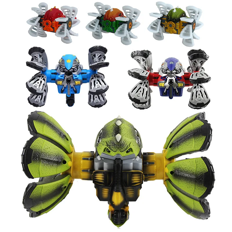 

On Behalf of Variable Mythical Creatures New Style Battle Remote Control Robot Hypervariable Gold Steel Play with Your Partner W