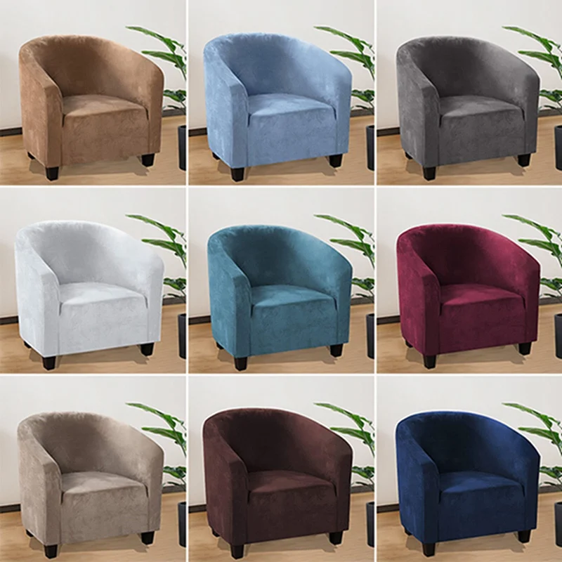 1 Seat Stretch Cover for Armchair Elastic Slip Covers Armchair Sofa Couch Cover Single Sofa Slipcover Seater Furniture Case