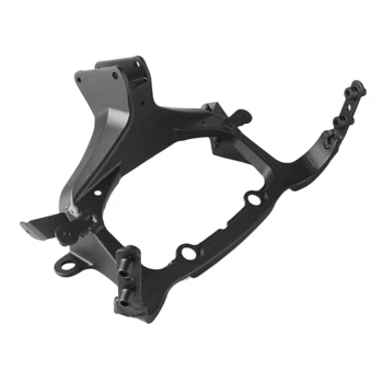 

Motorcycle Front Upper Stay Fairing Bracket Headlight Bracket for Suzuki GSX1300R 2008-2014-Black