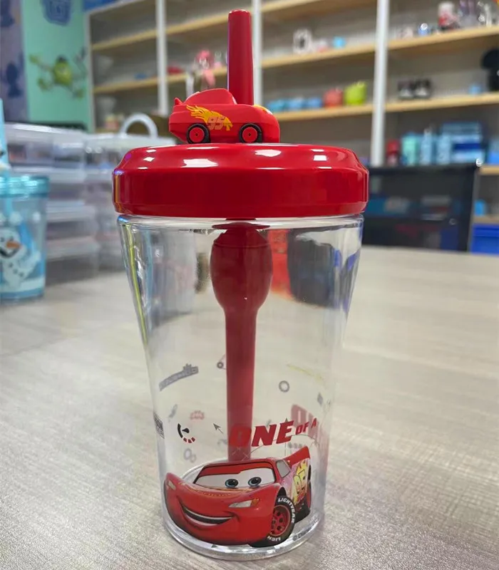 Disney Kids Sippy Cup Cartoon Cute, Juice Cup Straw Kids