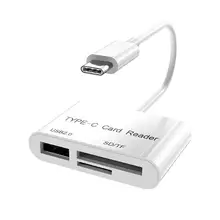 3 в 1 Тип C к USB/SD/TF кард-ридер OTG концентратор адаптер для Macbook Pro