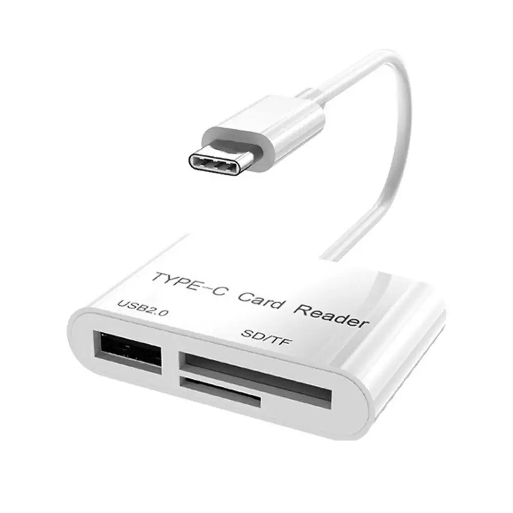 3 в 1 адаптер Type C для USB/SD/TF карт|Картридеры| |