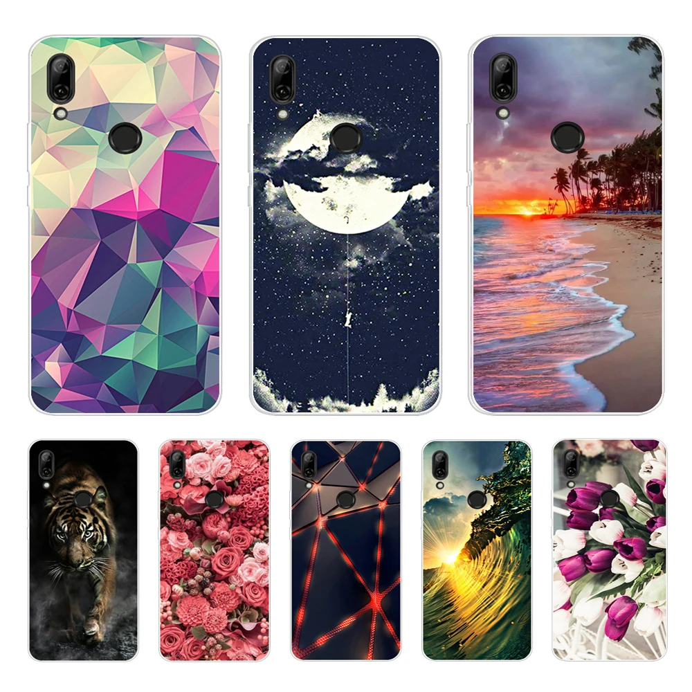 Funda Protectora Para Huawei P Smart Z - TPU Y Silicona, Bordes Elevados, Antideslizante, Color Menta Mate