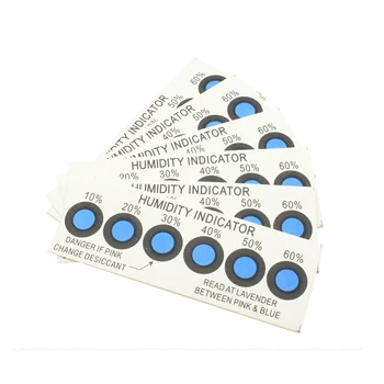 

25 Pieces/Bag Six Point Indicator Card to Understand the Surrounding Humidity