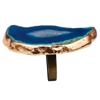 

1PC Nail Art Palette Agate Ring Color Mixing Plate Portable Manicure Tool Delicate Fake Nail Display Plate Creative Nail Tip Sho