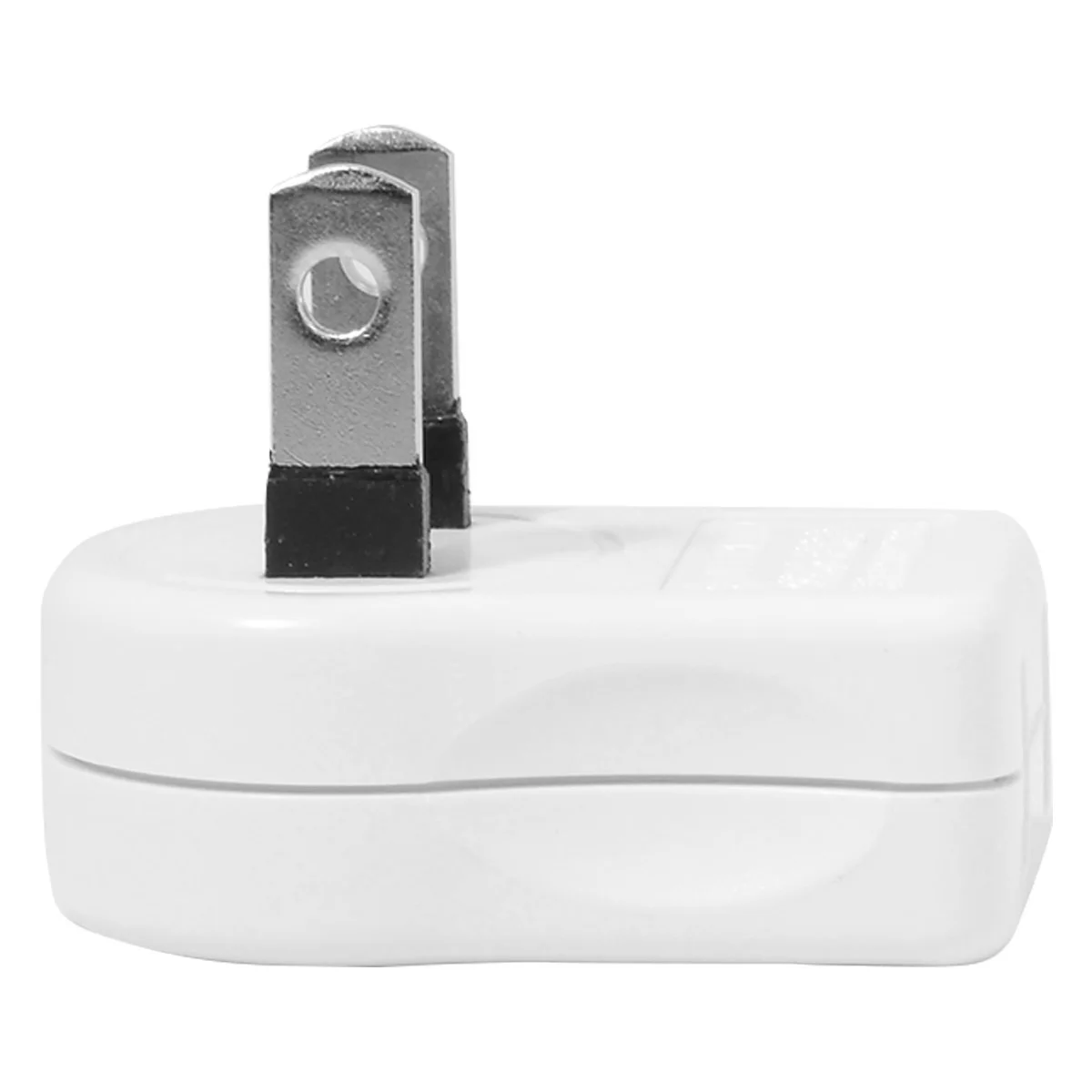 

NEMA 1-15P USA Outlet Saver Power Extension Adapter 2-prong 2 Outlets 90 Degree Angled