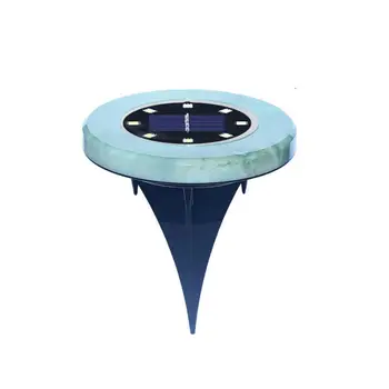 

8pcs LED Solar Buried Disk Lamp Ground Outdoor Path Decoration 8 led solar buried Garden Path Floor Buried Yard Spot Landscape