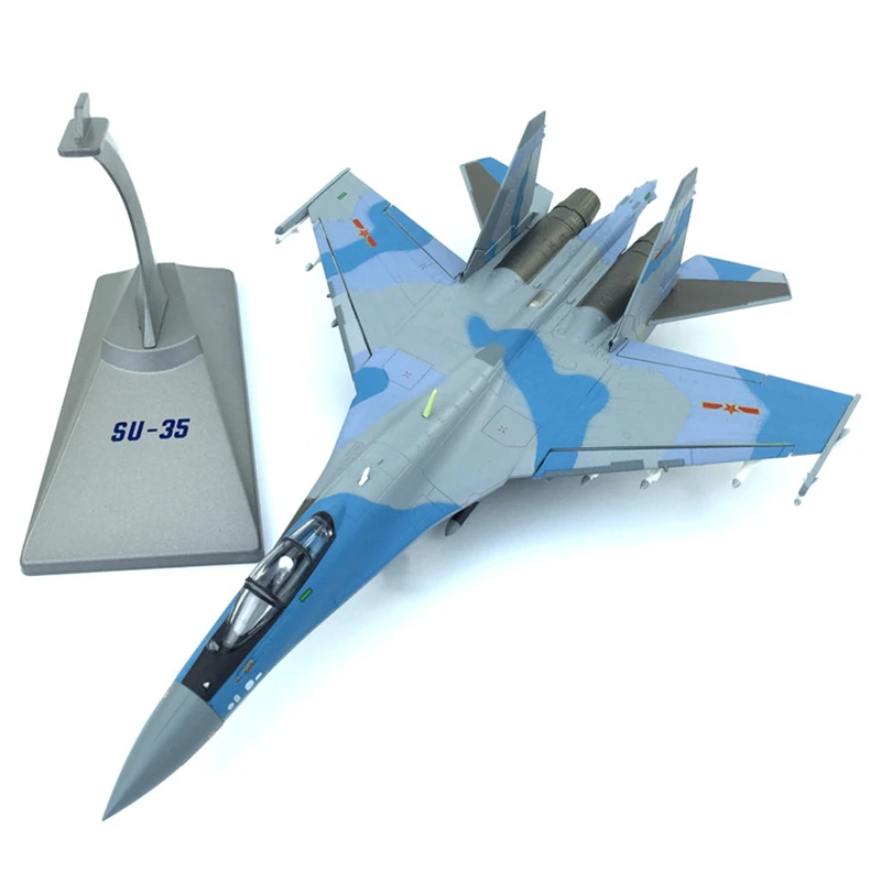 1: 72 Масштаб 31 см модель истребителя Su35 Su-35 сплав Материал самолет Джет военная модель