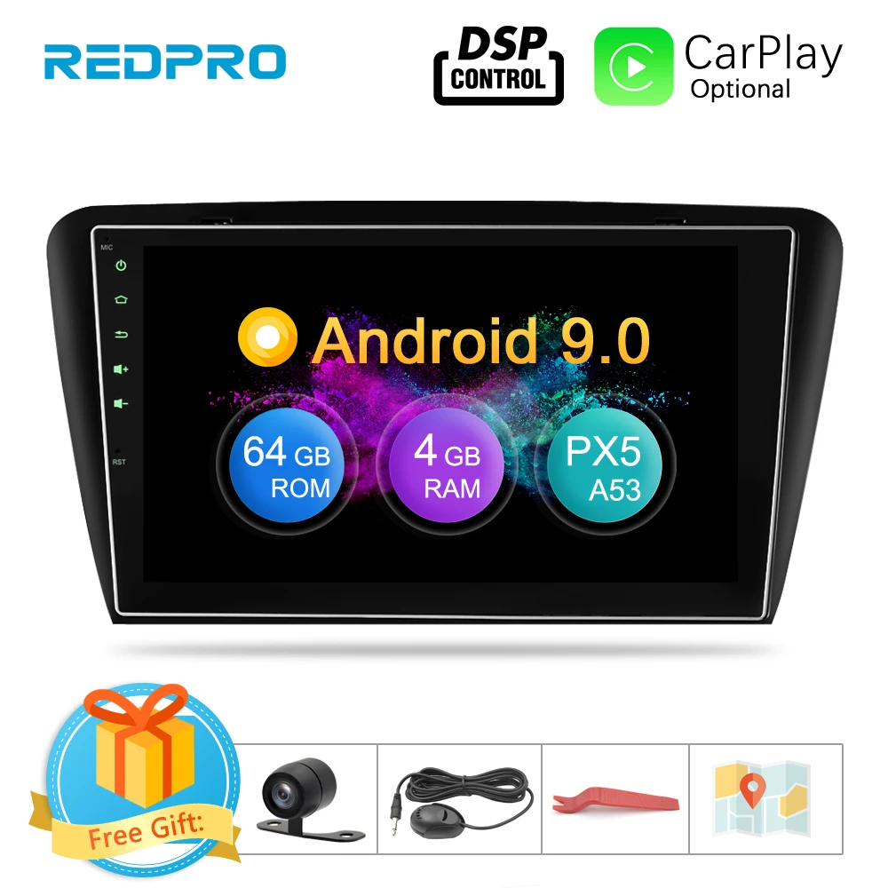 Top 10.1" 4G RAM Android 8.0 Car Multimedia Player For Skoda Octavia A7 2013 2014 2015 2016 GPS Navigation Audio Video Stereo No DVD 0 Top 10.1" 4G RAM Android 8.0 Car Multimedia Player For Skoda Octavia A7 2013 2014 2015 2016 GPS Navigation Audio Video Stereo No DVD 0