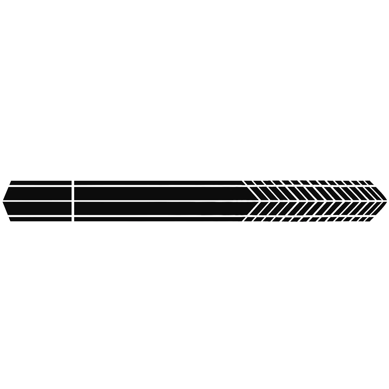 

Waterproof Car Stickers DIY Door Long Stripe Vinyl Decal 2.1M/6.9ft Body Auto