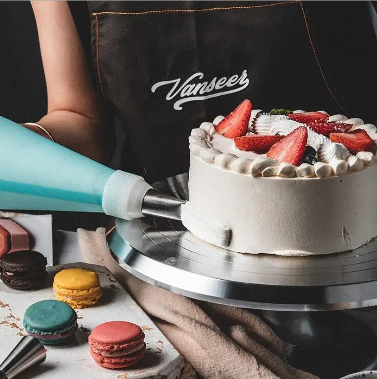 Поворотный стол для торта Скребок носик украшения проигрыватель 12 дюймовый