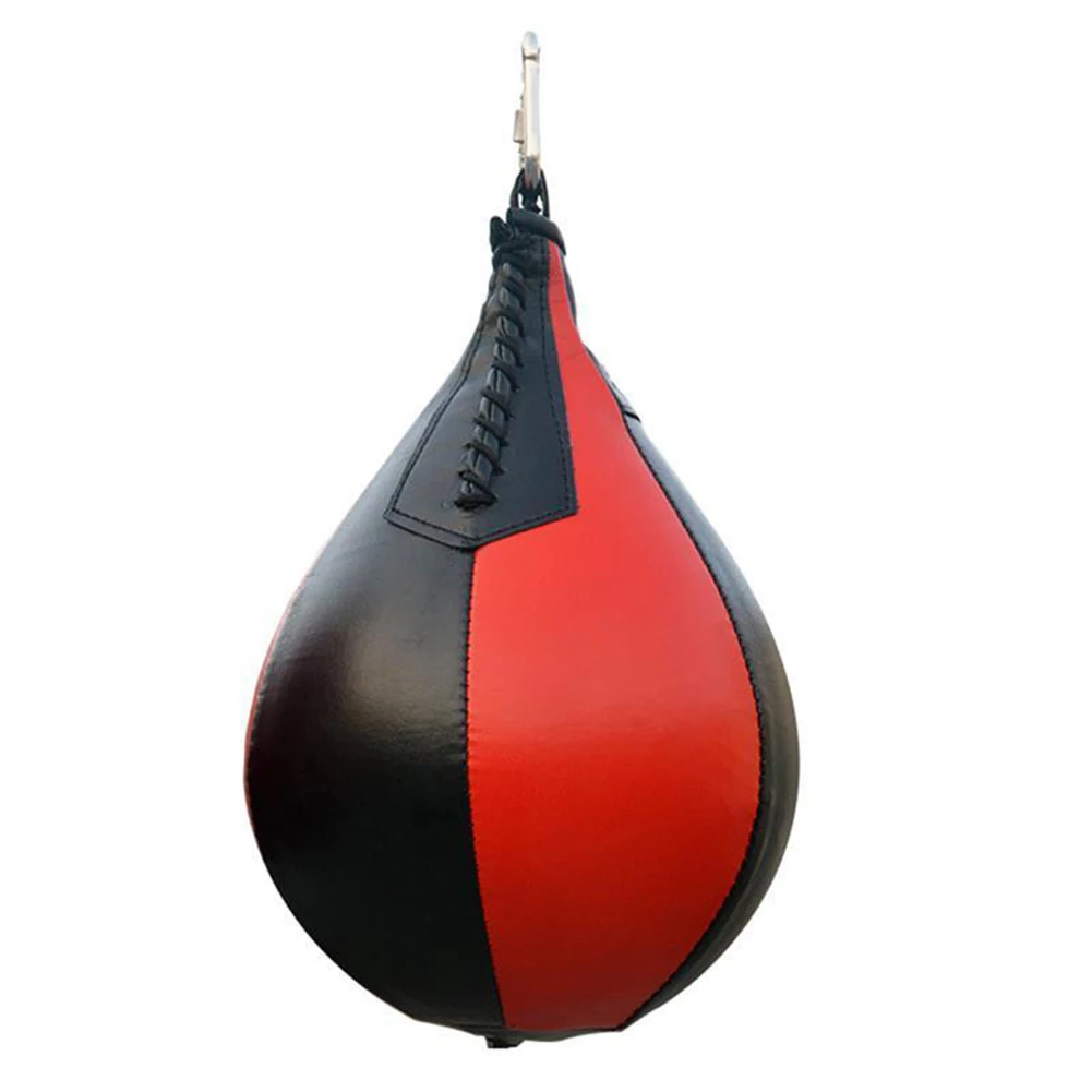 

Fight Boxing Pear Punching Bag Gym Boxing Punching Speed Ball Accessories for Boxing Daily Training 18 x 25cm Dropshipping