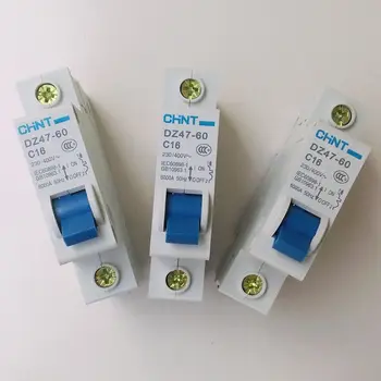 

CHINT Miniature Circuit Breaker DZ47-60 1Pole C type 1A 2A 3A 4A 5A 6A 10A 15A 16A 20A 25A 32A 40A 50A 60A MCB