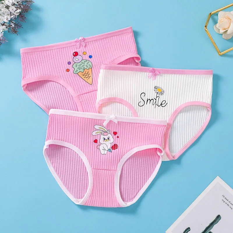 3pcs/lot Boxer Girls Underwear princess Children Kids Baby Panties