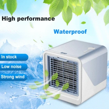 

Upgraded Portable Air Conditioner Low Noise Water Leakage Air Cooler Home Desktop Cooling Fan USB Mini Air Conditioner fan