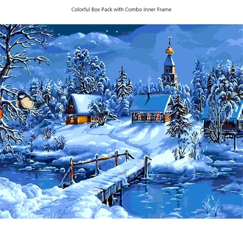 

CHIFEIYANG Paint By Numbers DIY Painting Set For Indoorsman's Time-killer DIY Gift For Kids With Frame