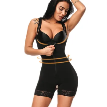 

Feelingirl Corset Body Shaper Latex Waist Trainer Zipper Underbust Slim Tummy Waist Cincher Slimming Briefs Shaper Belt Shapewea