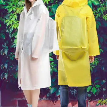 

High Quality EVA Isolation Dust Liquid Protective Clothing Household Anti-fog Coat Unisex Waterproof Isolator Rain Cape