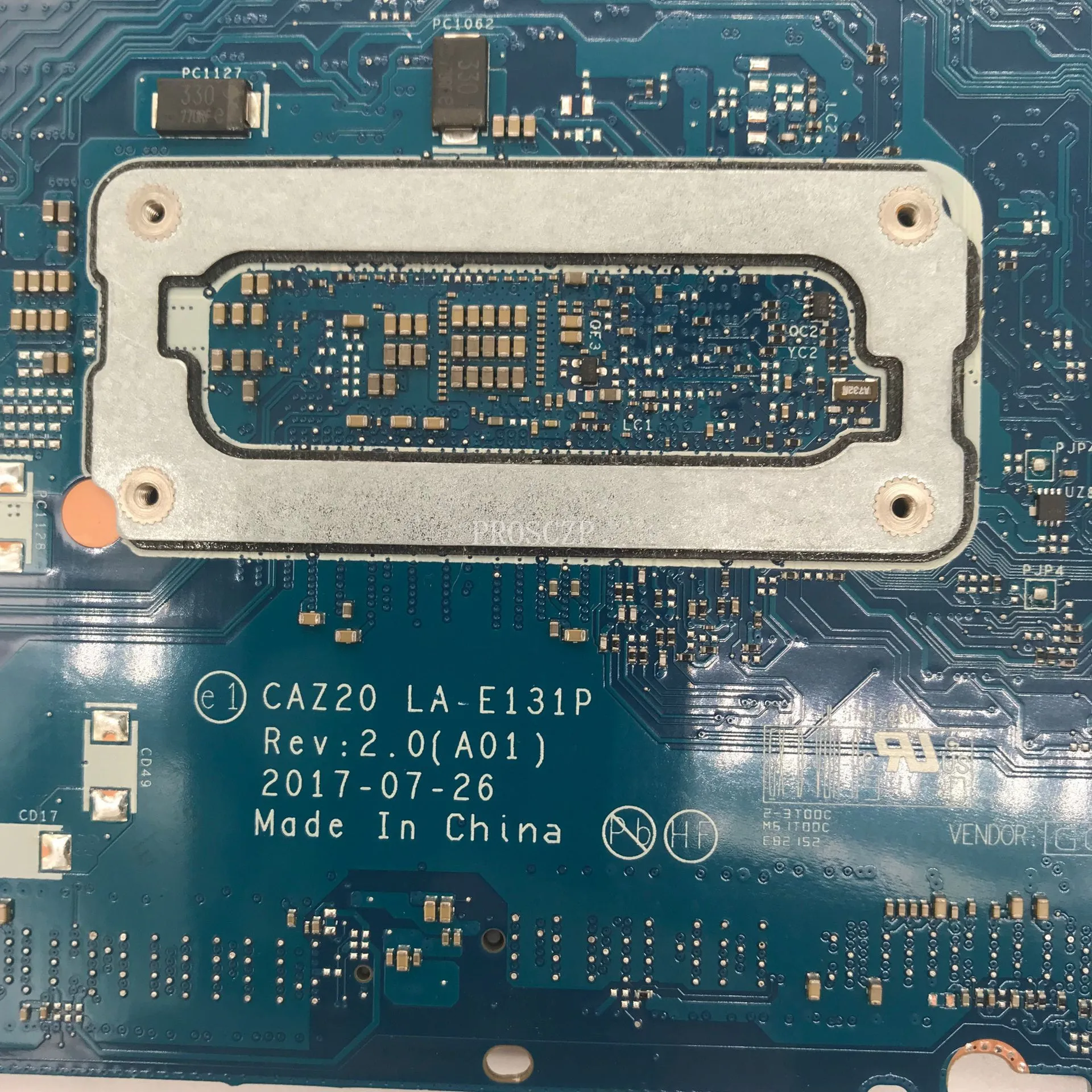 Для Latitude 7480 E7480 Материнская плата ноутбука CN-0F48ND 0F48ND F48ND CAZ20 LA-E131P с SR33Z I7-7600U Процессор совместимость