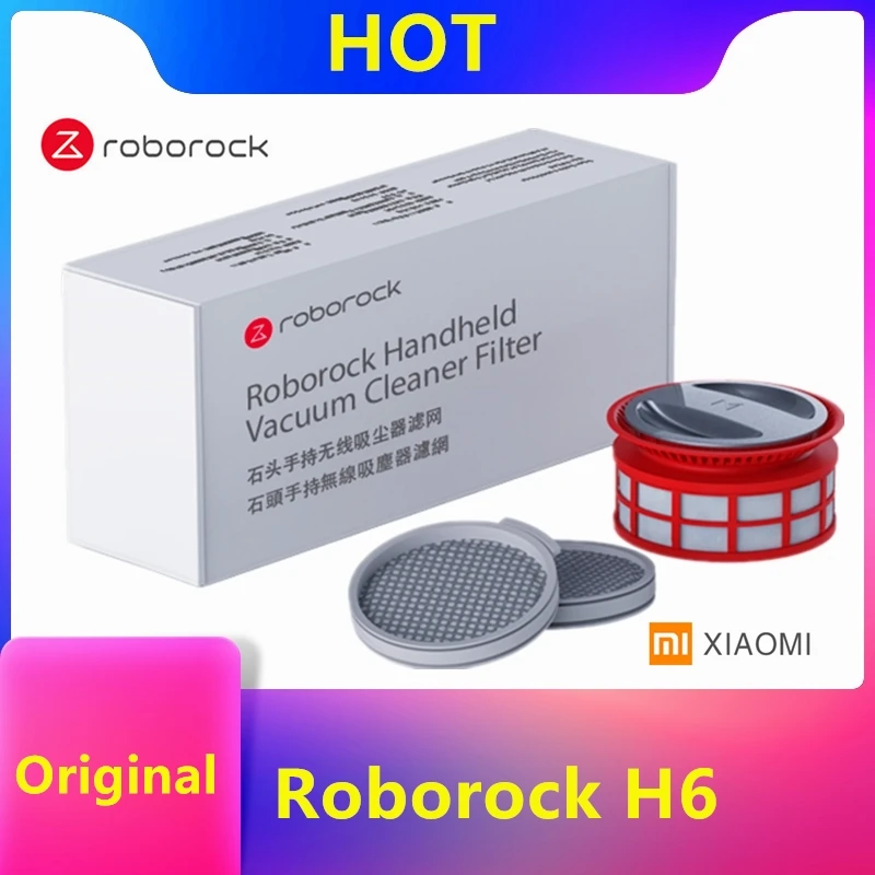 Filtro Hepa Para Aspiradora Roborock H6, De Mano Inalalcbrica, Filtro