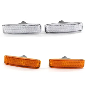 

1 Pair 12V Car Fender Side Marker Auto Turn Signal Light Lamp For BMW 5 Series E39 E60 E61 LED Side Light Cars Styling