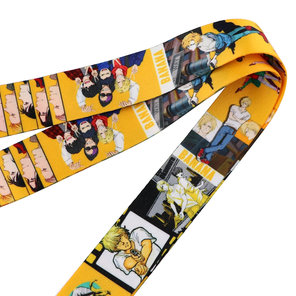 Flyingbee Anime High Quality Cartoon Key Chain Lanyard Gifts For Child Students Friends Phone USB Badge Holder Necklace X2324 images - 6