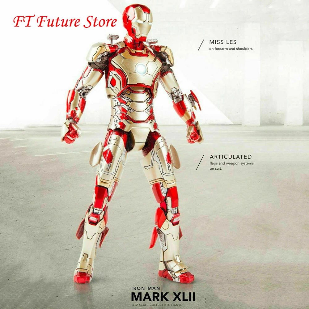 Comicave Iron Man MK21 1//12 Diecast Alloy Soldier Action Figure
