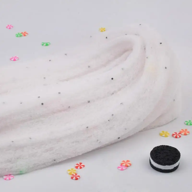 DIY прозрачная слизь глина игрушка полимерный смешивание облако пушистая Ароматизированная подвеска грязь длительный срок хранения и сильная возможность воспроизведения 86x68x68 мм