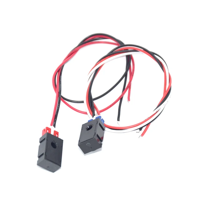DC12~24V Infrared Beam Sensor Detector Alarm Photocell Photoelectric Switch Detect Distance 2m NPN NO or NC Output 6