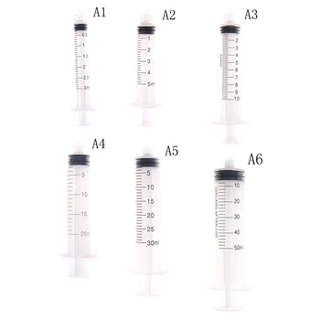

3/5/10/20/30/50ML Reusable Small Hydroponics Plastic Nutrient Sterile Health Measuring Syringe Tools Cat Feeding Accessories