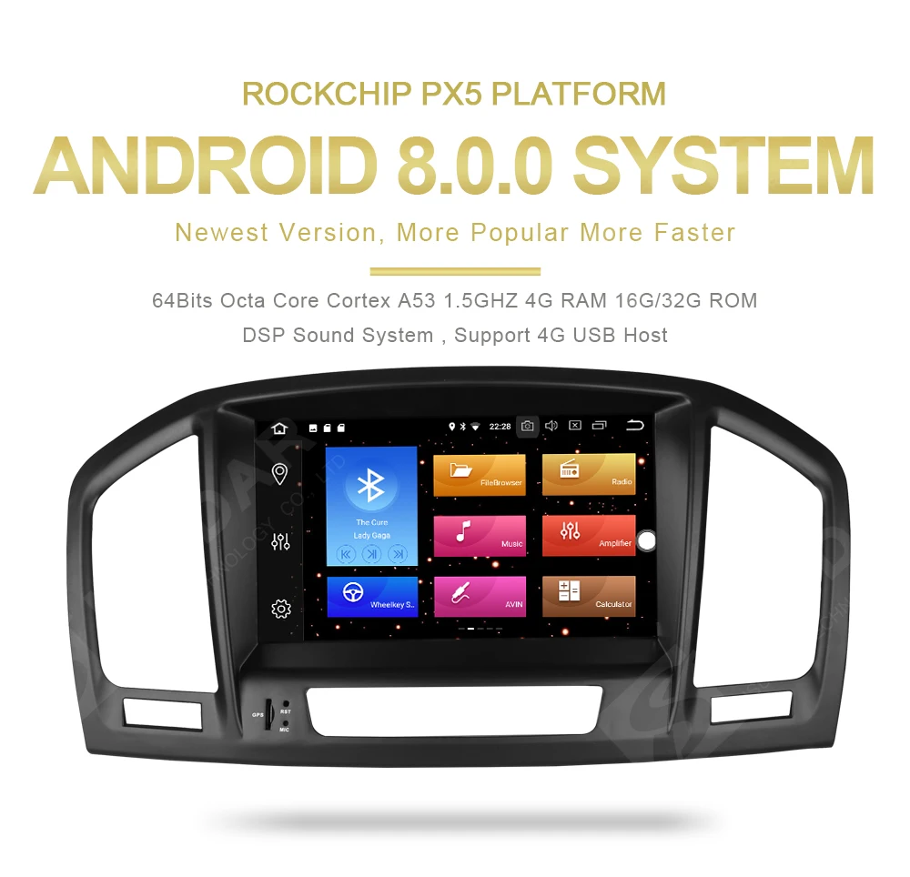 Perfect Octa Core Mirror Link Headunit Car Multimedia Player GPS Navigation System for Opel Touch Screen DSB Bluetooth Radio DVD WIFI 0