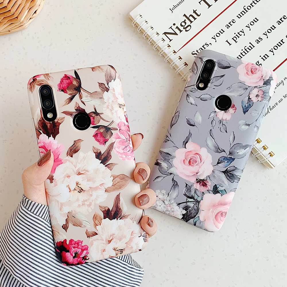 Винтажный чехол LOVECOM для телефона с банановыми листьями и цветами Xiaomi Redmi 7 Note 8 Pro