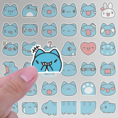 40 шт. Bullet Journal sticker s милые вещи Bugcat Capoo sticker s Girl канцелярские наклейки s на ноутбук Pad Телефон холодильник стикер пакет