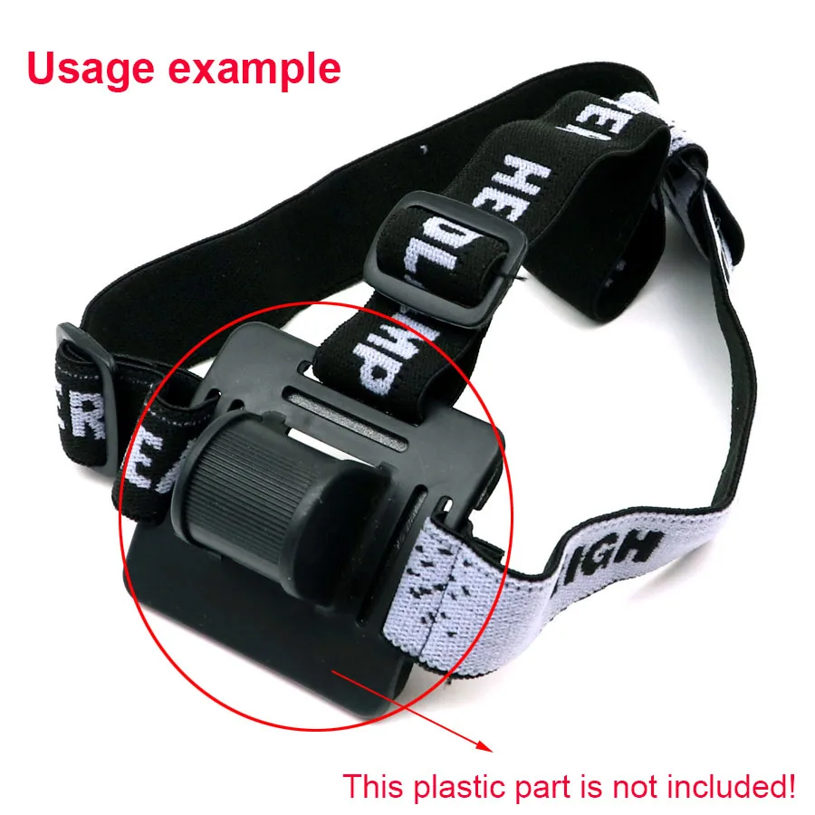 Bicycle Headlight Headband Adjustable Nylon Head Belt Strap Elastic Band for LED Flashlight Torch Bike Front Light Head Lamp elastic head strap elastic headband