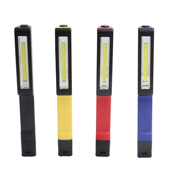 

Mini Portable Work Light Car Maintenance Inspection Bright COB LED Lamp With Pen Buckle And Strong Magnet