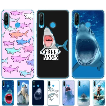 케이스 For HONOR 20 lite view 30 v 30 pro plus Cover For huawei honor 20S 9A 9C 9S 9X Premium 7s 8a Case ocean Whale Sharks fish