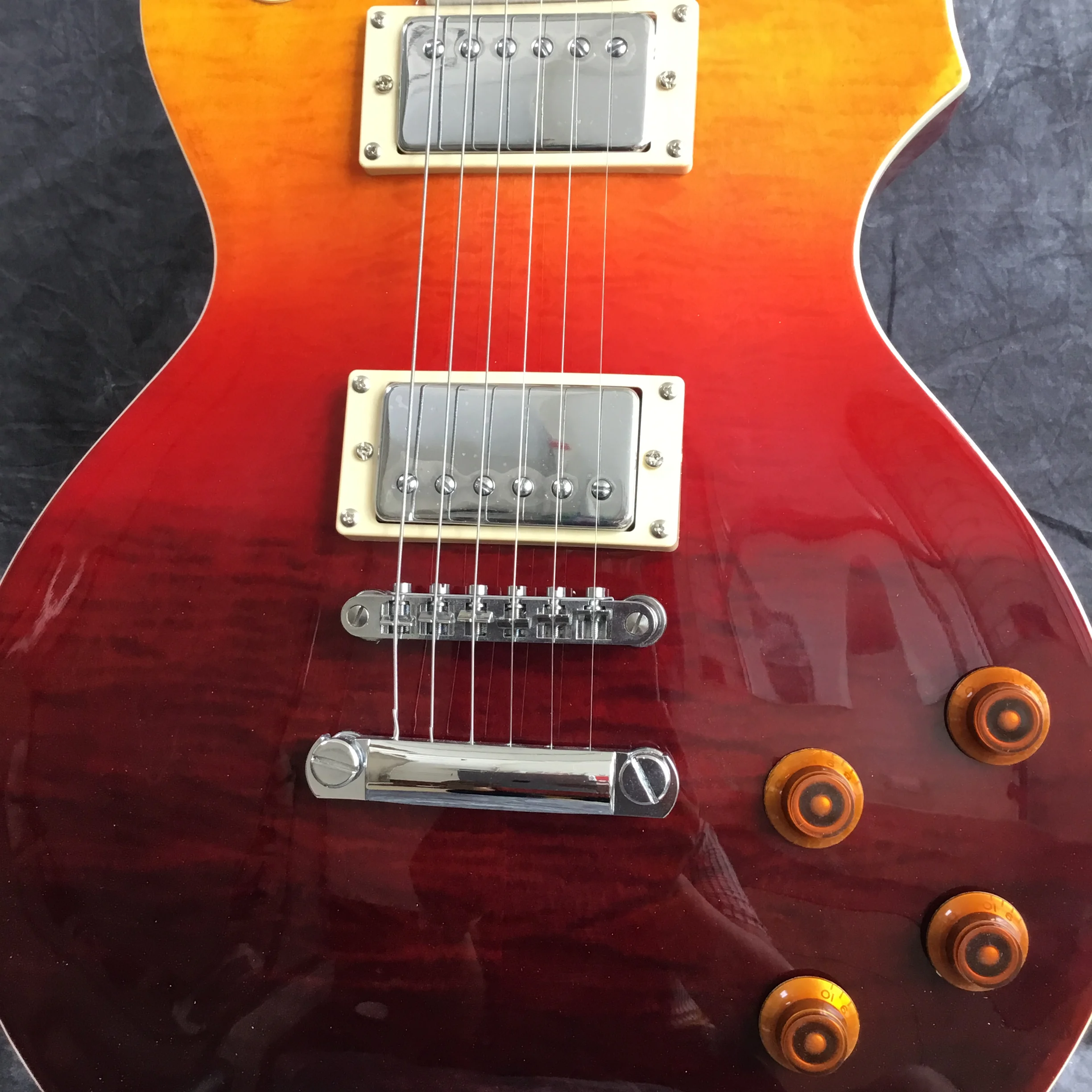 Стиль Тигр Пламя Топ электрогитара. Gitaar honey цвета. Палисандровый гриф гитары