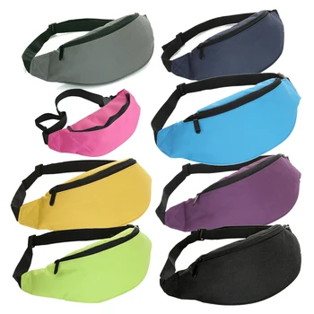 

Bag Fanny Pack Hip Waist Festival Money Pouch Belt Wallet Sport Holiday Kids grey