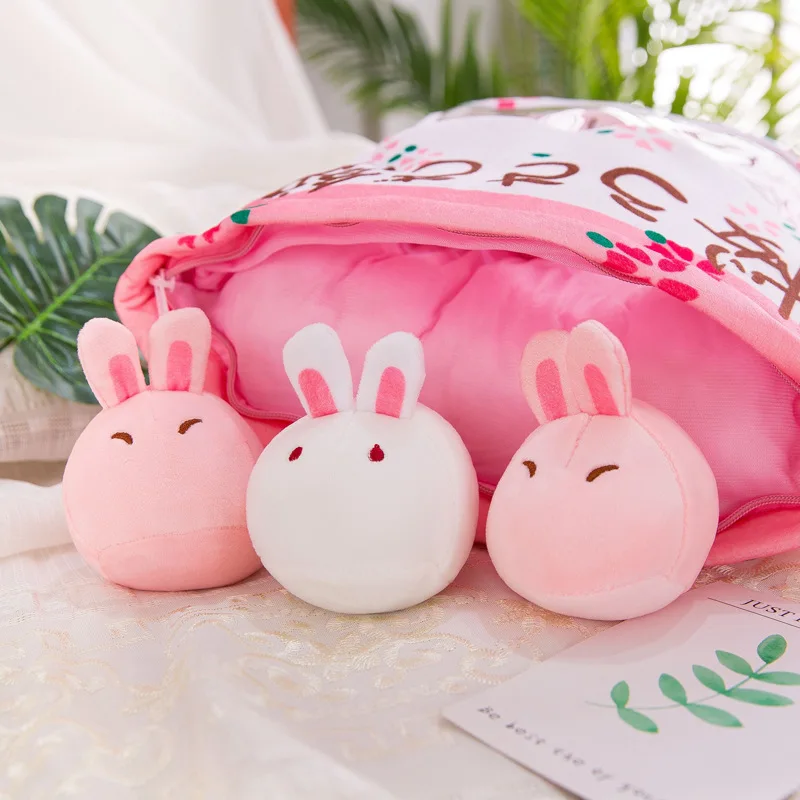 8 шт. Kawaii пудинг кролик и динозавр плюшевые шарики мешок закуски игрушка мягкий мультфильм животных мягкая кукла диван подушка подруги детский подарок