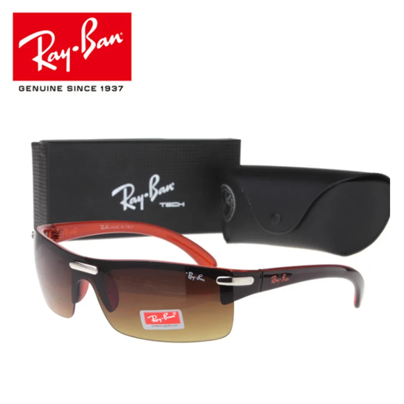 RayBan RB1065 поляризационные HD солнцезащитные очки мужские очки для вождения мужские ретро солнцезащитные очки для мужчин летние зеркальные квадратные очки