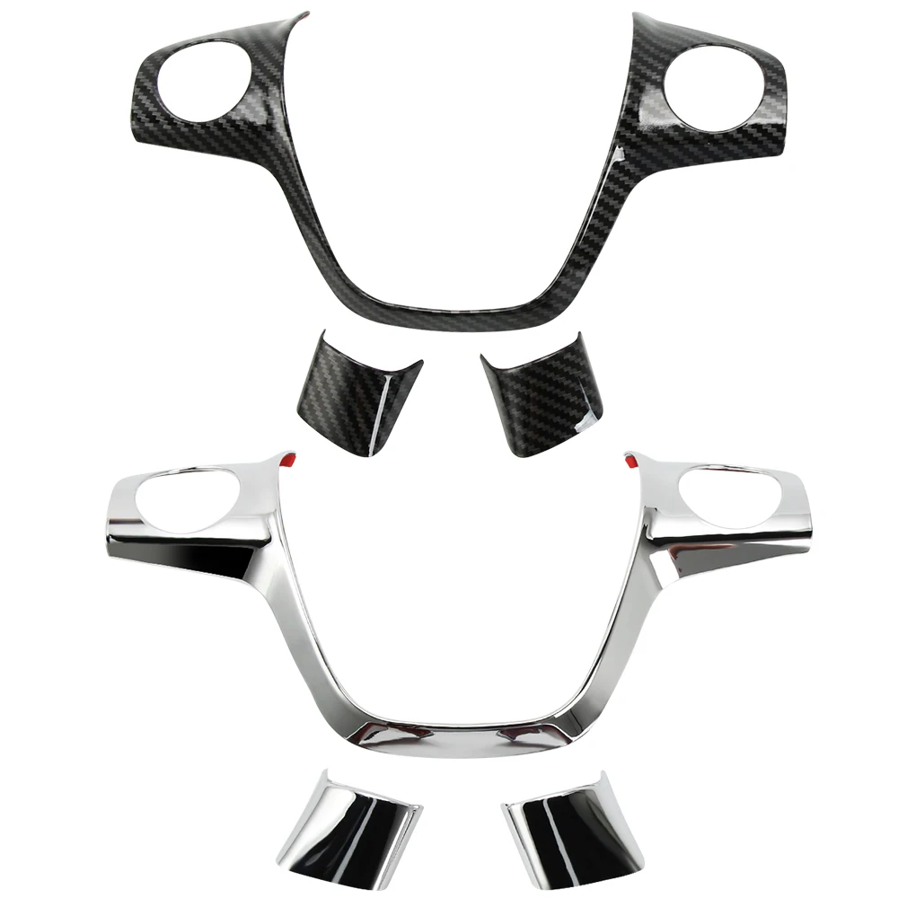 Автомобильная Наклейка ABS хромированная накладка на руль чехол с блестками для