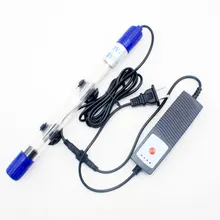 Лампа для стерилизации аквариума с УФ-лампой европейского стандарта, 220 В, для аквариума, для дезинфекции под водой, светильник для аквариума, украшение аквариума