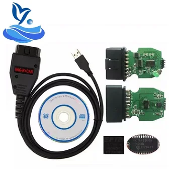 

For VAG K+CAN Commander 1.4 Green PCB PIC18F25K80 FTDI FT232RQ Chip For VAG K+CAN 1.4 K-Line CommANDER